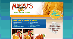 Desktop Screenshot of mandysfishandchips.com